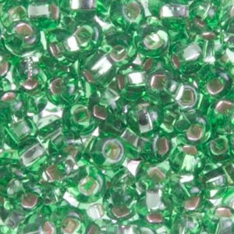 John Bead 6/0 Silver Lined Czech Glass Seed Beads, 22g