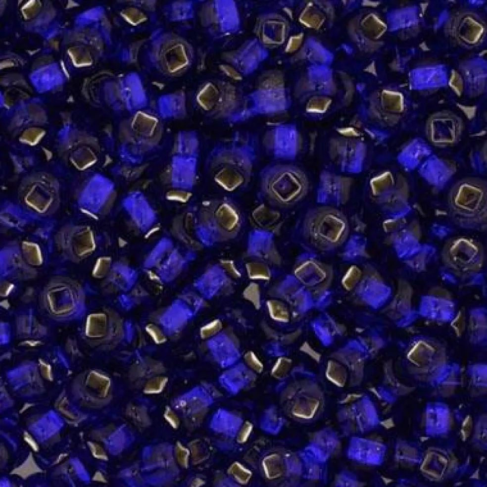 John Bead 6/0 Silver Lined Czech Glass Seed Beads, 22g