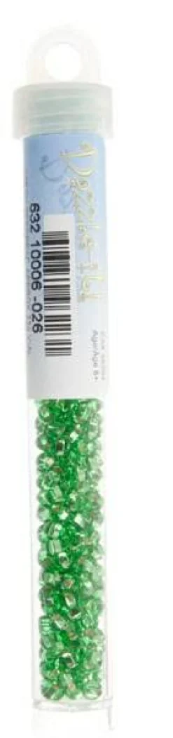 John Bead 6/0 Silver Lined Czech Glass Seed Beads, 22g