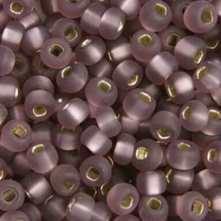 John Bead 6/0 Silver Lined Czech Glass Seed Beads, 22g
