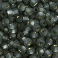 John Bead 6/0 Silver Lined Czech Glass Seed Beads, 22g