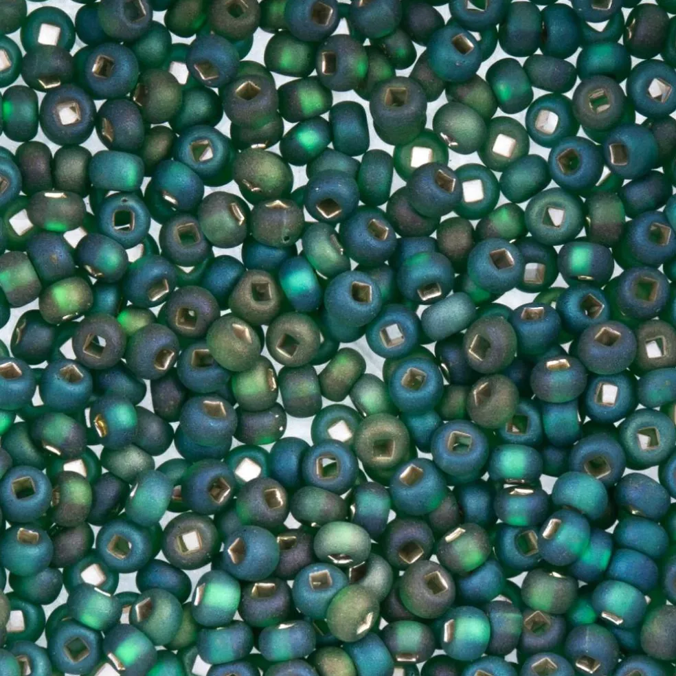 John Bead 6/0 Silver Lined Czech Glass Seed Beads, 22g