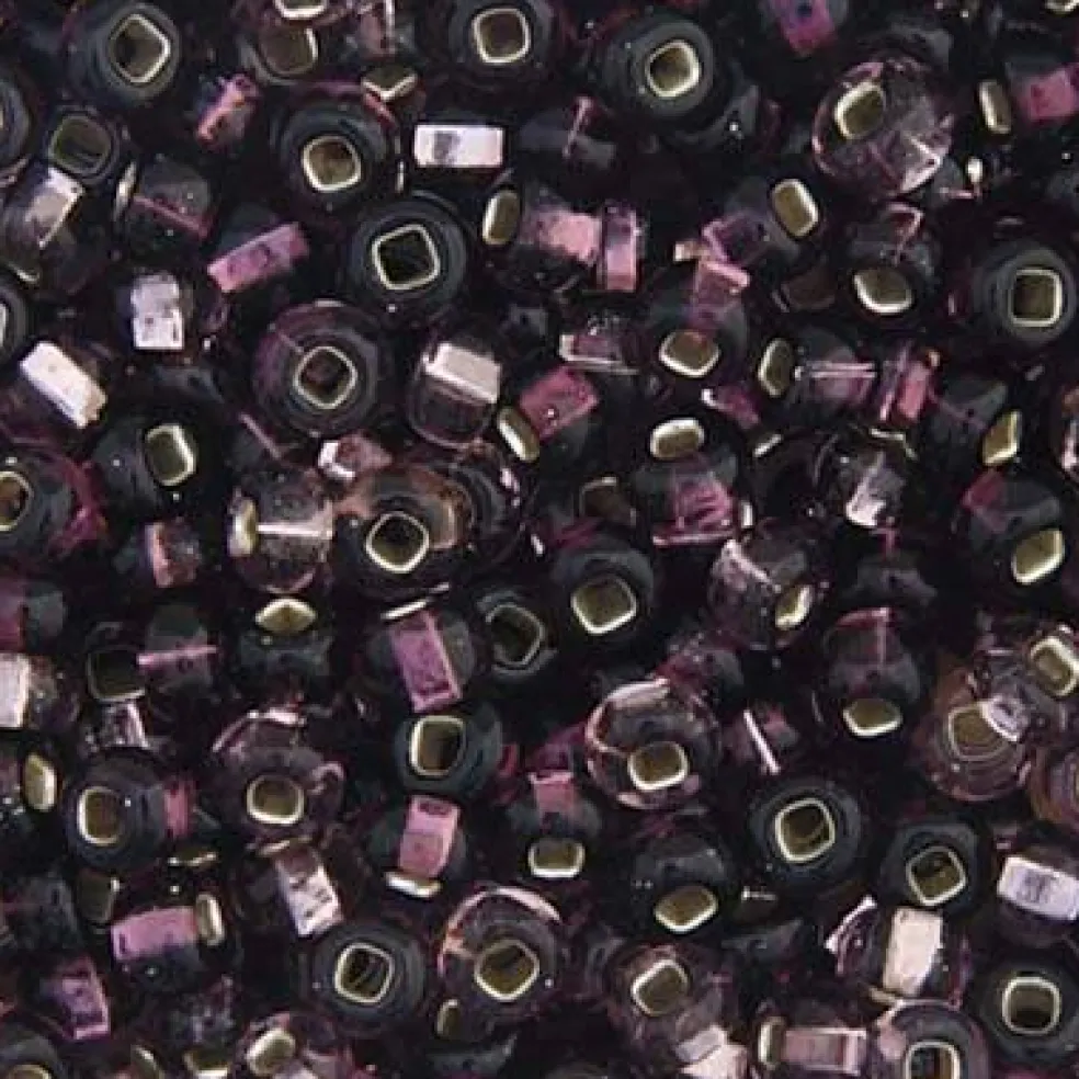 John Bead 6/0 Silver Lined Czech Glass Seed Beads, 22g
