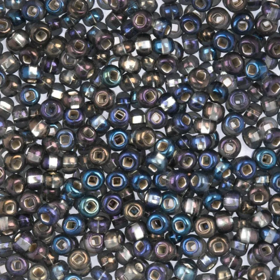 John Bead 6/0 Silver Lined Czech Glass Seed Beads, 22g