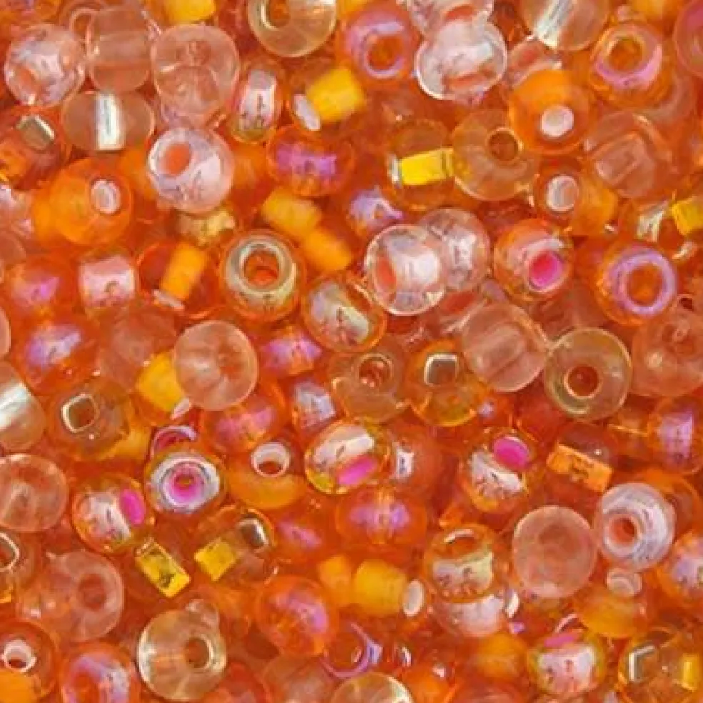 John Bead 6/0 Silver Lined Czech Glass Seed Beads, 22g