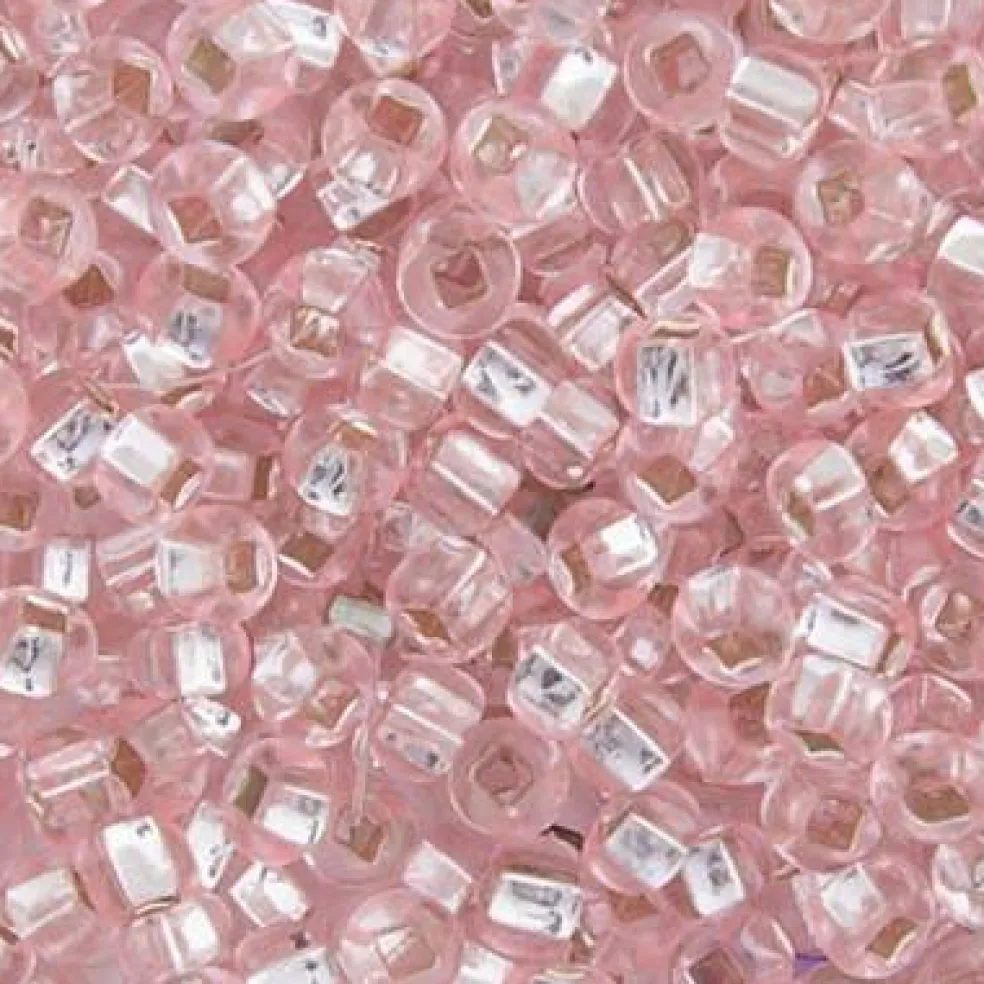 John Bead 6/0 Silver Lined Czech Glass Seed Beads, 22g