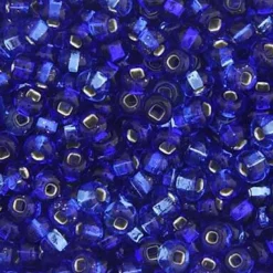 John Bead 6/0 Silver Lined Czech Glass Seed Beads, 22g