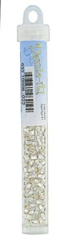 John Bead 6/0 Silver Lined Czech Glass Seed Beads, 22g