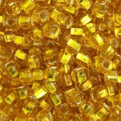 John Bead 6/0 Silver Lined Czech Glass Seed Beads, 22g