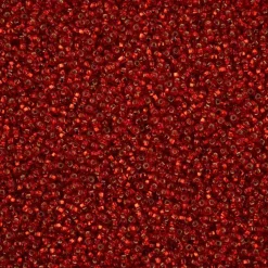 John Bead 11/0 Silver Lined Square Hole Czech Glass Seed Beads, 23g/250g