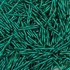 John Bead Silver Lined Twisted Bugles Czech Glass Seed Beads, 250g