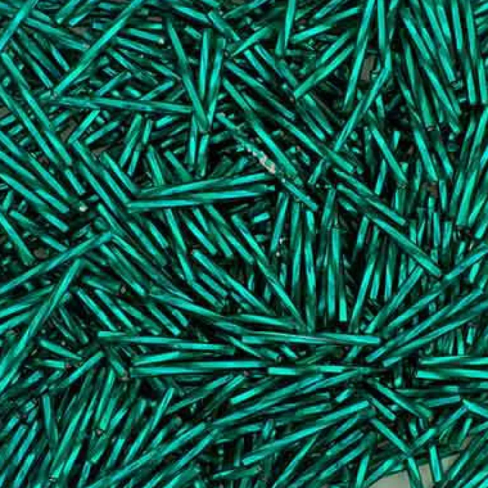 John Bead Silver Lined Twisted Bugles Czech Glass Seed Beads, 250g