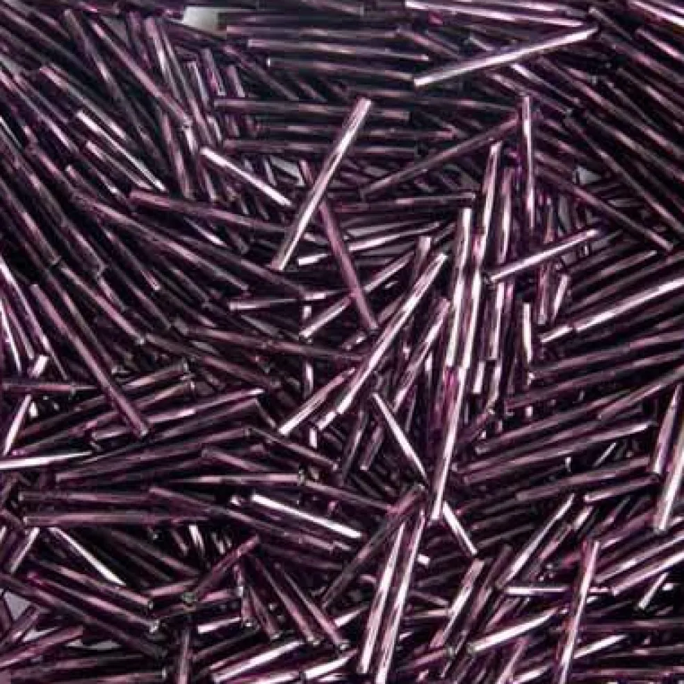 John Bead Silver Lined Twisted Bugles Czech Glass Seed Beads, 250g