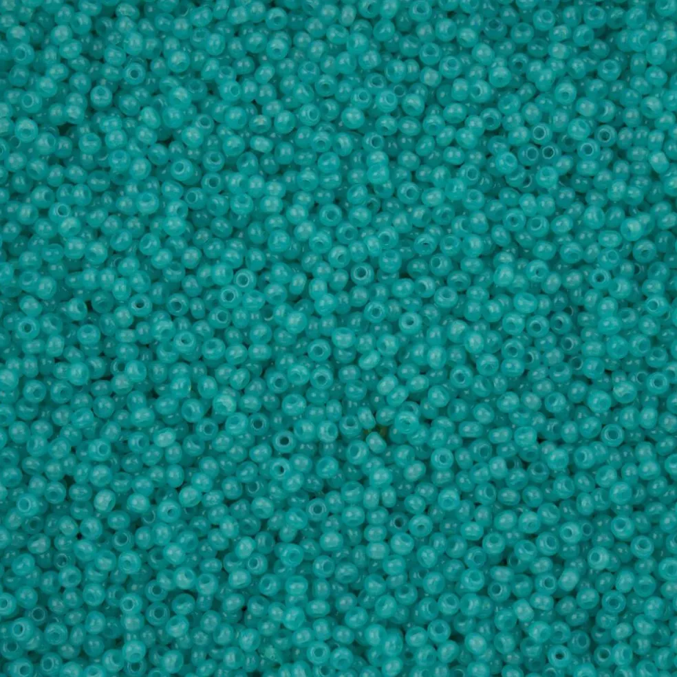 John Bead 11/0 Solgel Alabaster Czech Glass Seed Beads, 250g