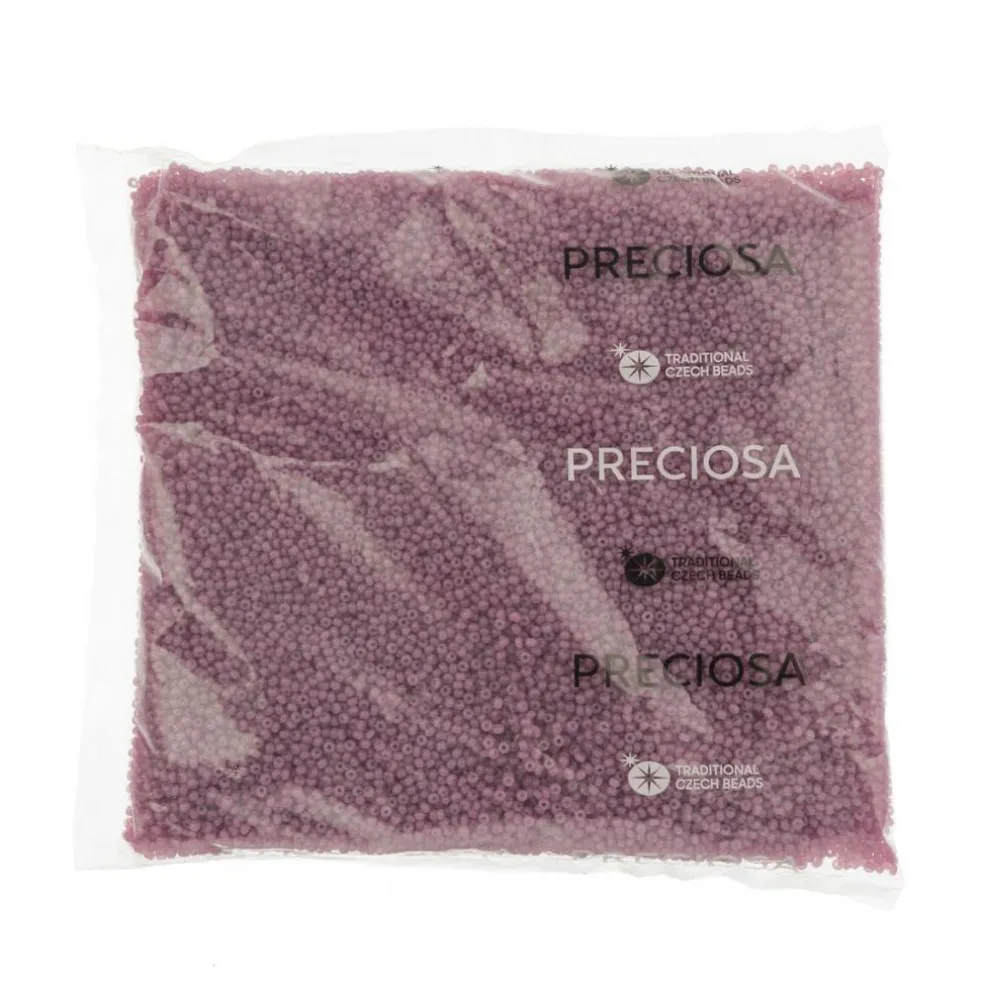 John Bead 11/0 Solgel Alabaster Czech Glass Seed Beads, 250g