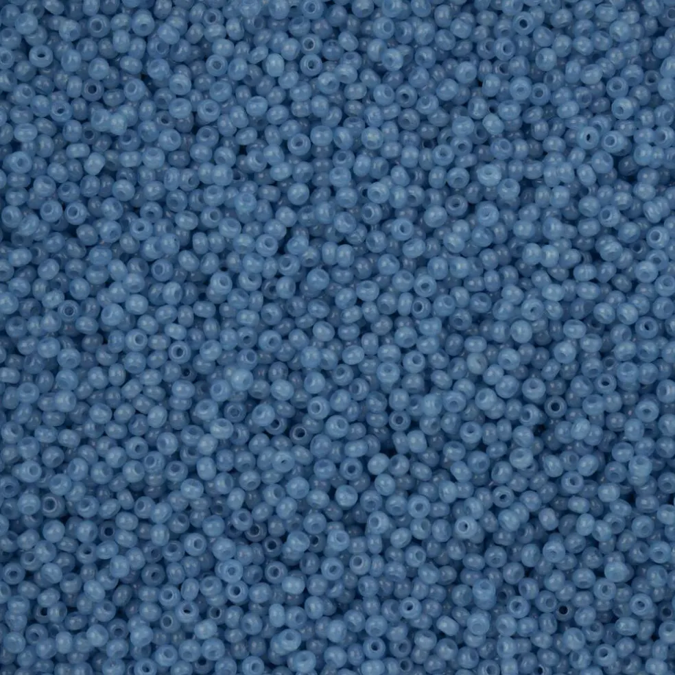 John Bead 11/0 Solgel Alabaster Czech Glass Seed Beads, 250g