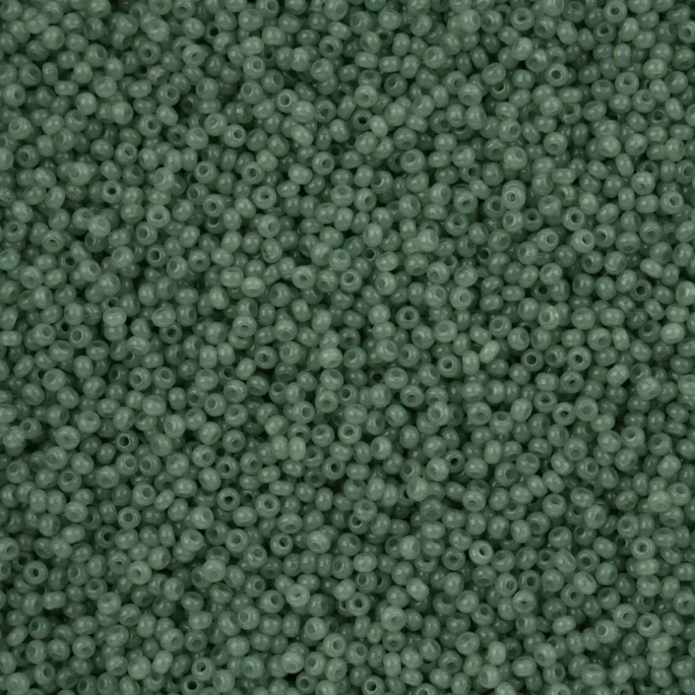 John Bead 11/0 Solgel Alabaster Czech Glass Seed Beads, 250g