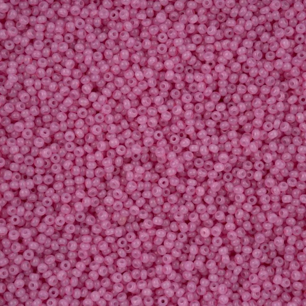 John Bead 11/0 Solgel Alabaster Czech Glass Seed Beads, 250g