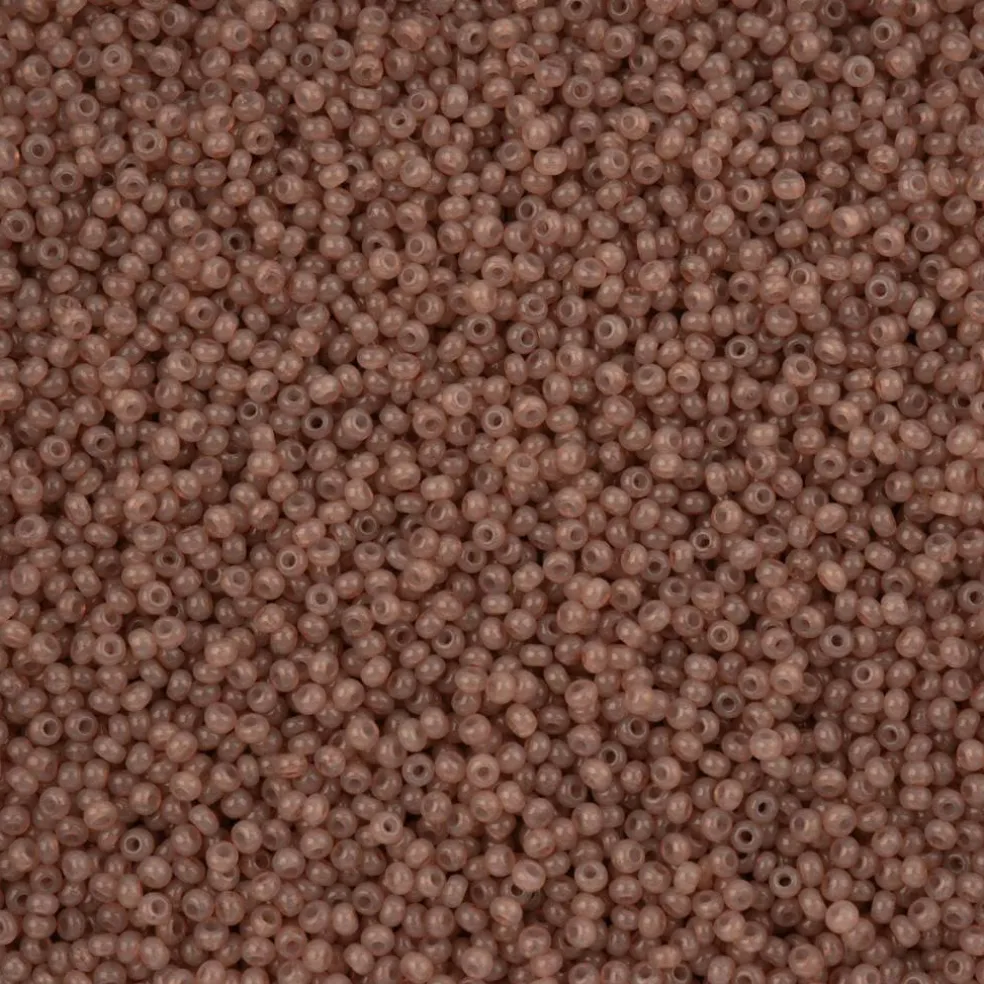 John Bead 11/0 Solgel Alabaster Czech Glass Seed Beads, 250g