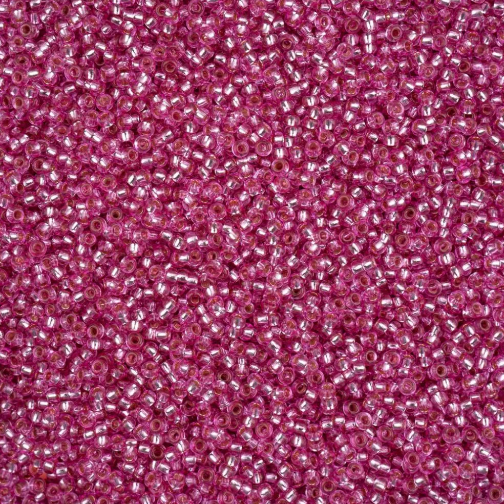 John Bead 11/0 Solgel Silver Lined Czech Glass Seed Beads, 23g/500g