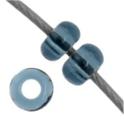 John Bead 11/0 Transparent Finish Czech Glass Seed Beads, 23g/24g