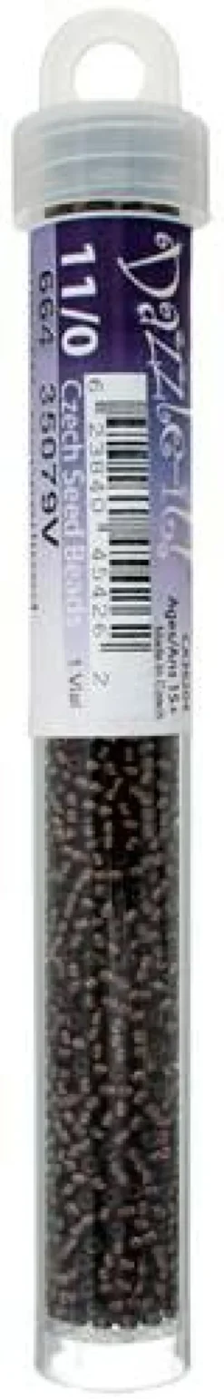 John Bead 11/0 Transparent Finish Czech Glass Seed Beads, 23g/24g