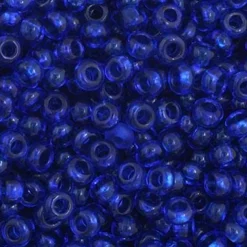 John Bead 11/0 Transparent Finish Czech Glass Seed Beads, 23g/24g