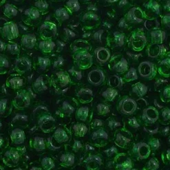 John Bead 11/0 Transparent Finish Czech Glass Seed Beads, 23g/24g
