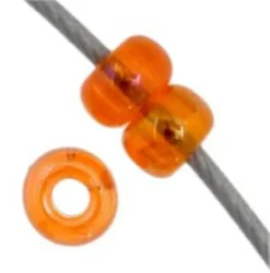 John Bead 11/0 Transparent Finish Czech Glass Seed Beads, 23g/24g