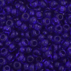 John Bead 11/0 Transparent Finish Czech Glass Seed Beads, 23g/24g