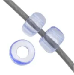 John Bead 11/0 Transparent Finish Czech Glass Seed Beads, 23g/24g