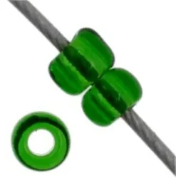 John Bead 11/0 Transparent Finish Czech Glass Seed Beads, 23g/24g