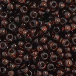 John Bead 11/0 Transparent Finish Czech Glass Seed Beads, 23g/24g