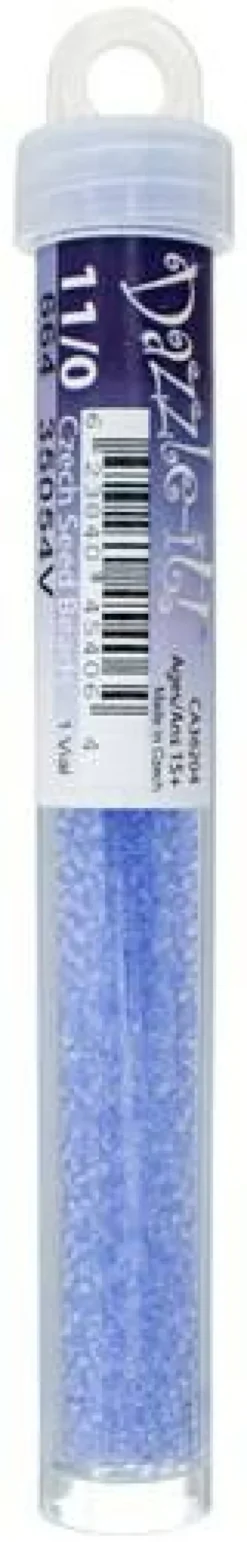 John Bead 11/0 Transparent Finish Czech Glass Seed Beads, 23g/24g