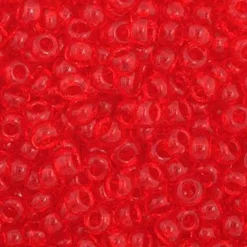 John Bead 11/0 Transparent Finish Czech Glass Seed Beads, 23g/24g
