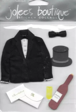 Jolee's Boutique Groom Dimensional Stickers