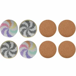 Jonathan Adler x Michaels Atlas Wheel Diamond Art Coaster Kit