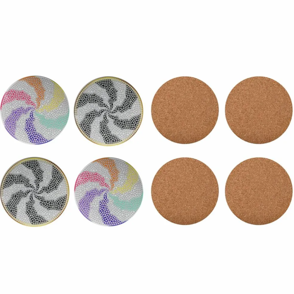 Jonathan Adler x Michaels Atlas Wheel Diamond Art Coaster Kit