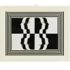 Jonathan Adler x Michaels 20" Black & White Race Track Embroidered Pillow