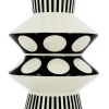 Jonathan Adler x Michaels 14.5" Black & White Circle Ceramic Vase