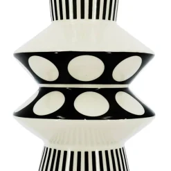 Jonathan Adler x Michaels 14.5" Black & White Circle Ceramic Vase