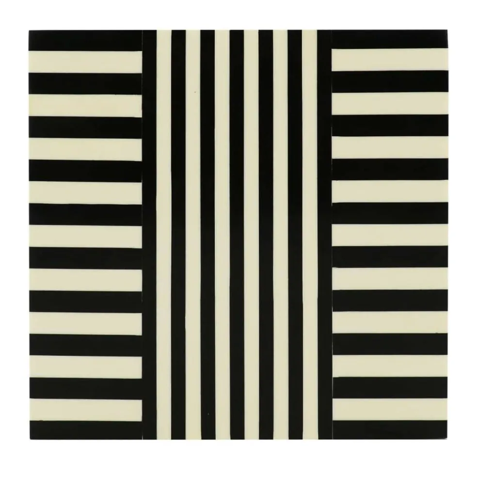 Jonathan Adler x Michaels 8.25" Black & White Striped Decorative Box