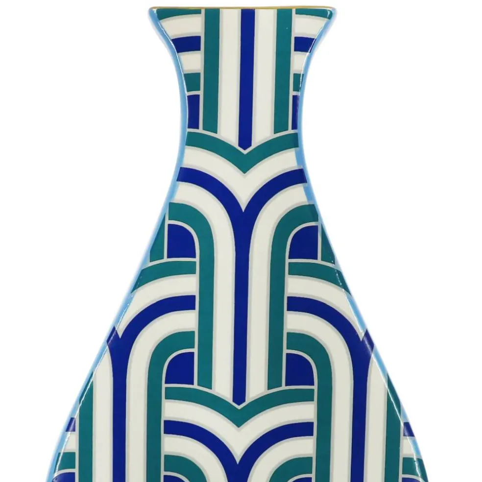 Jonathan Adler x Michaels 22" Blue & White Ceramic Vase