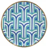 Jonathan Adler x Michaels 8" Blue & Teal Hudson Ceramic Plate