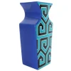 Jonathan Adler x Michaels 9" Blue Greek Key Ceramic Vase
