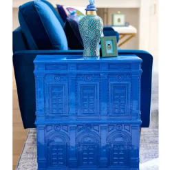 Jonathan Adler x Michaels Blue & White Graphic Swirl Tabletop Ceramic Urn with Lid
