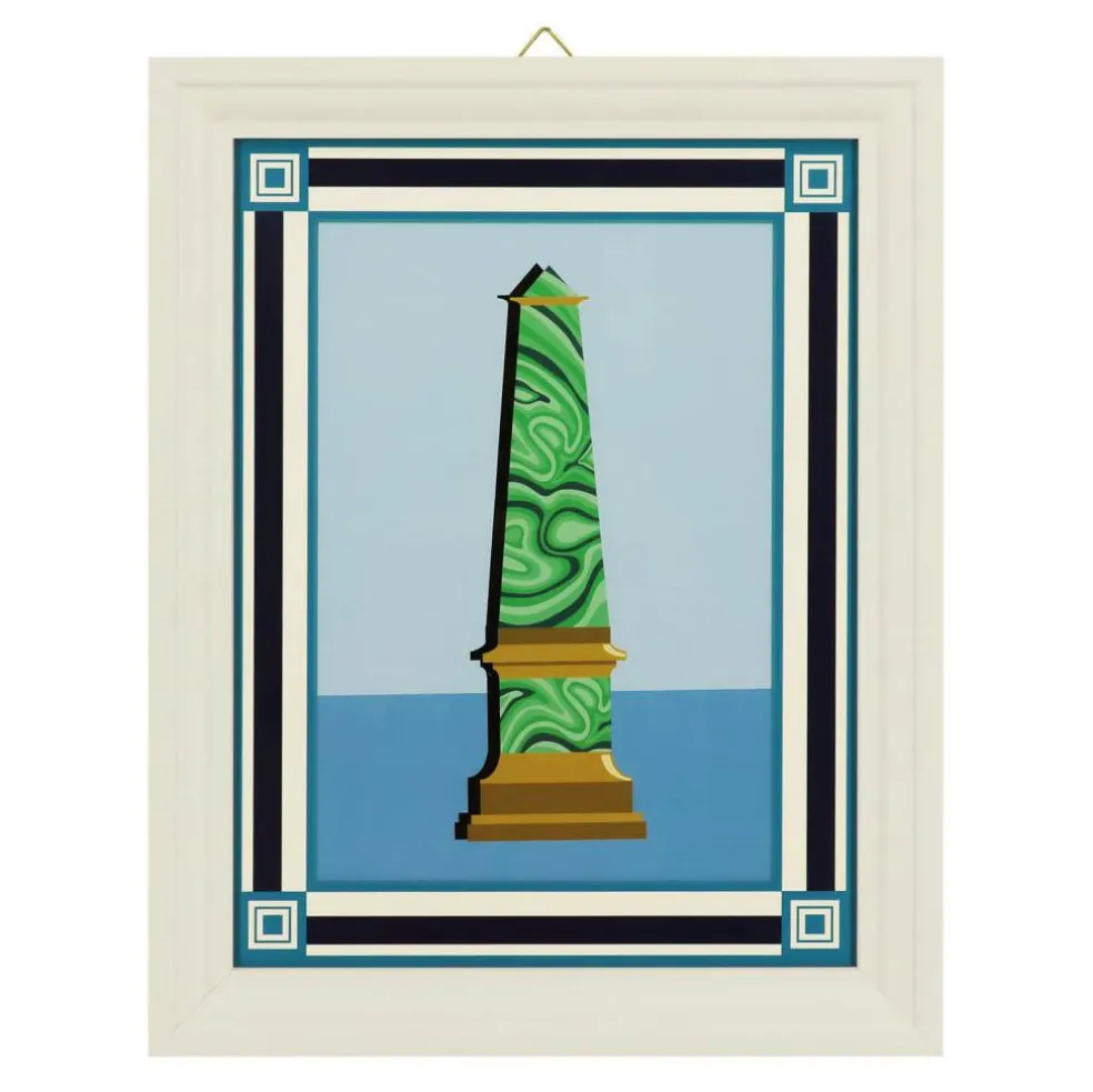 Jonathan Adler x Michaels 18.5" Blue & Green Monument Wall Art