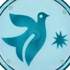 Jonathan Adler x Michaels 11" Blue Bird Art Glass Plate