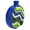 Jonathan Adler x Michaels 6.25" Blue & Green Ceramic Vase