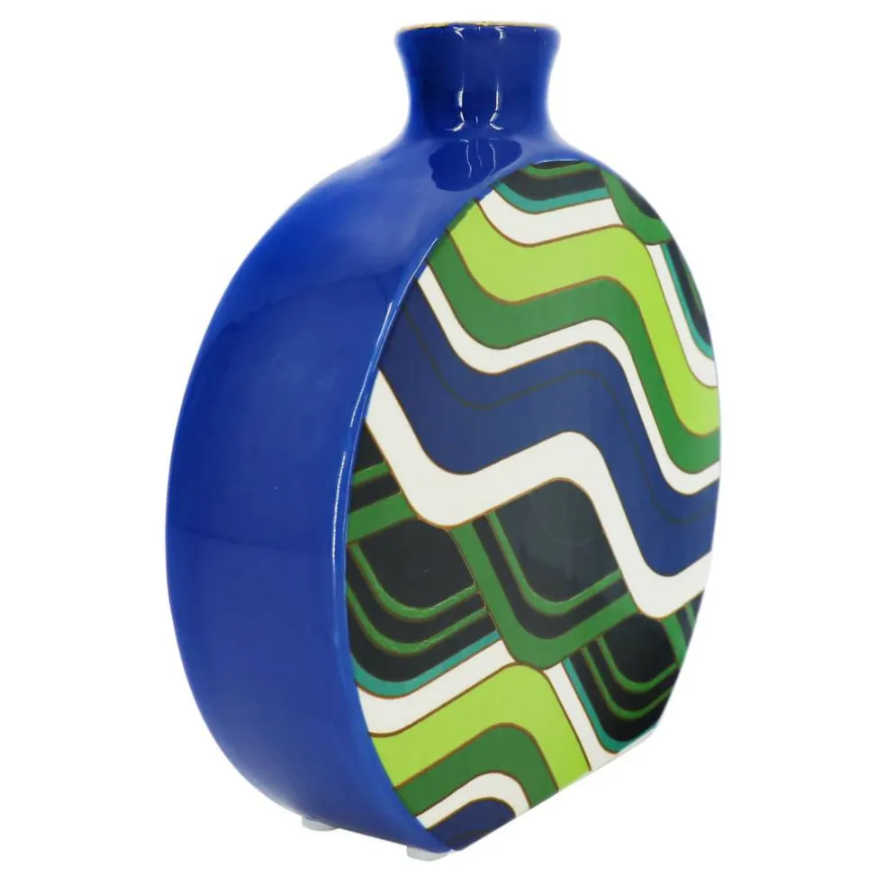 Jonathan Adler x Michaels 6.25" Blue & Green Ceramic Vase